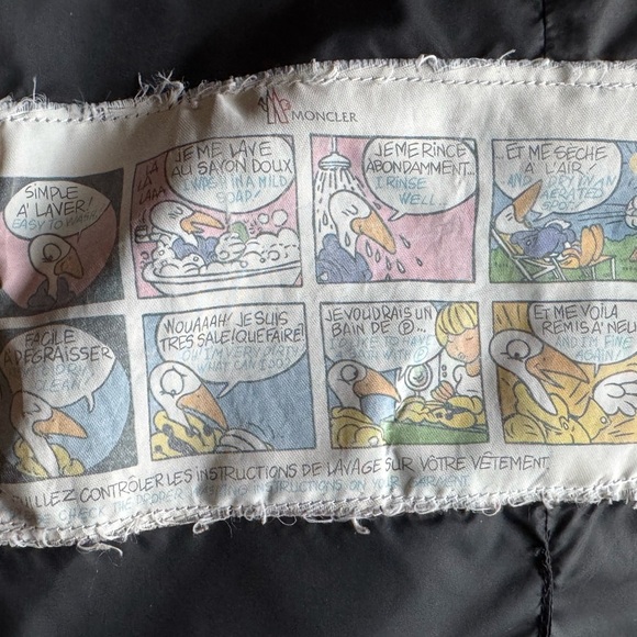 Women's Moncler Black Puffer Jacket size 5 - Picture 8 of 14